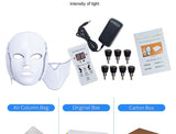 Licheng LED Facial Mask  7 Colors Light  Korea Photon Therapy Skin Rejuvenation Face Care Treatment Beauty Anti Acne Whitening